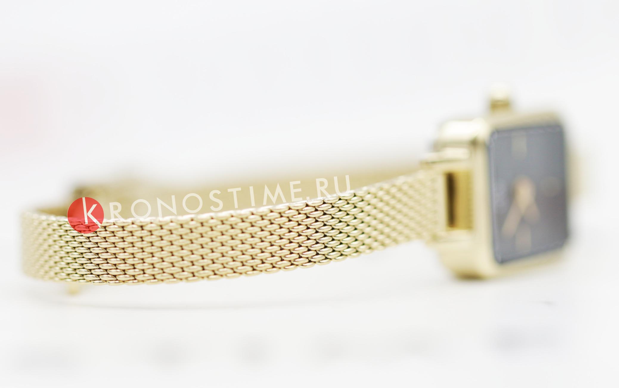 Daniel Wellington DW00100652 женские часы застежка крупным планом